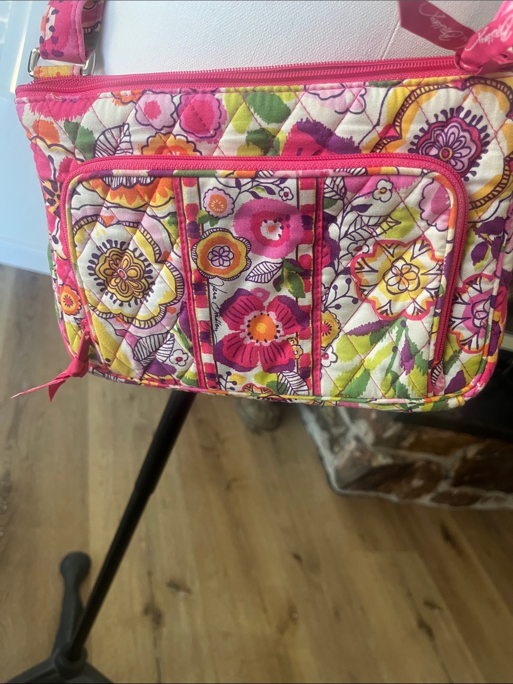 🌸 Vera Bradley Little Hipster Crossbody Bag | Retired Clementine Print - Picture 2 of 9